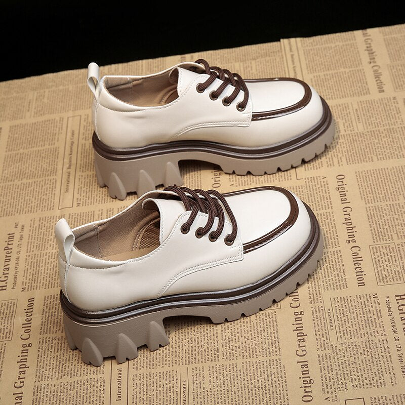 Super Chunky Piping Detail Oxfords