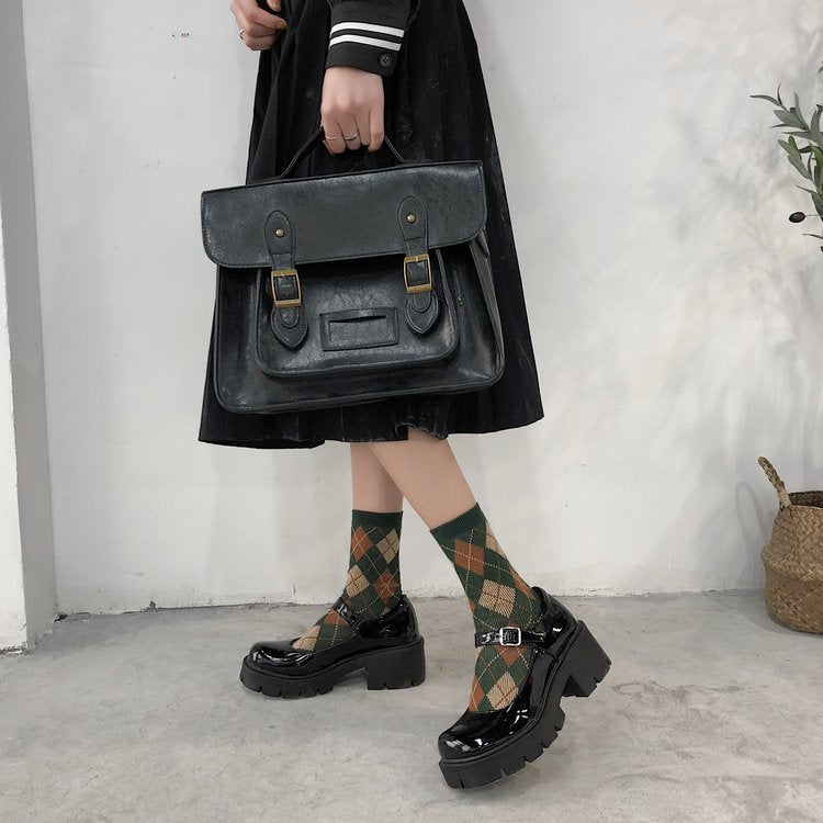 Buckle Up Chunky Platform Mary Janes