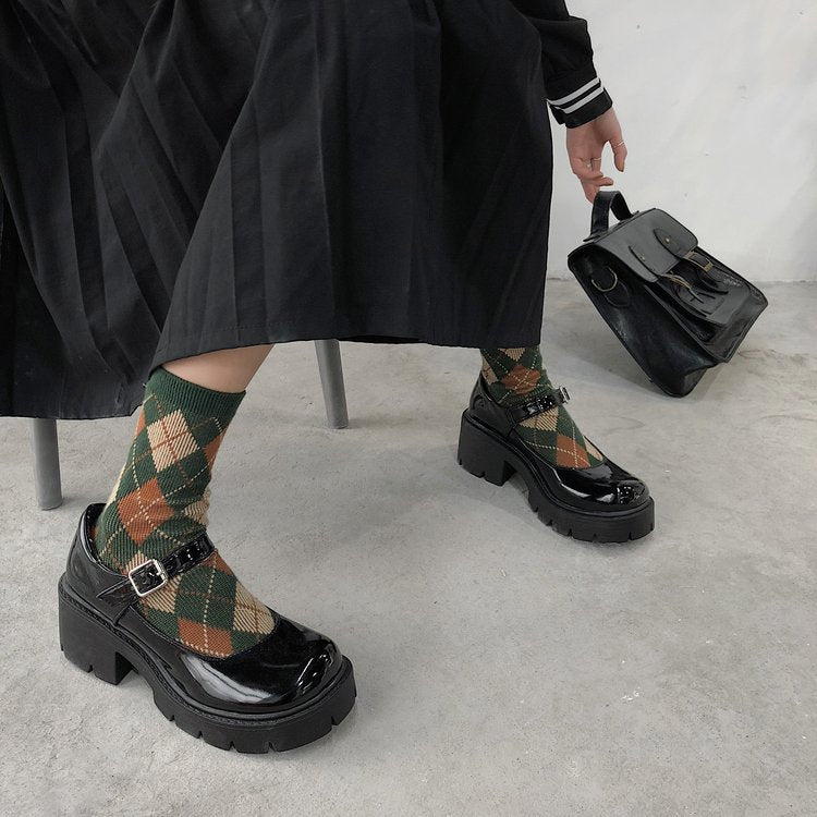 Buckle Up Chunky Platform Mary Janes