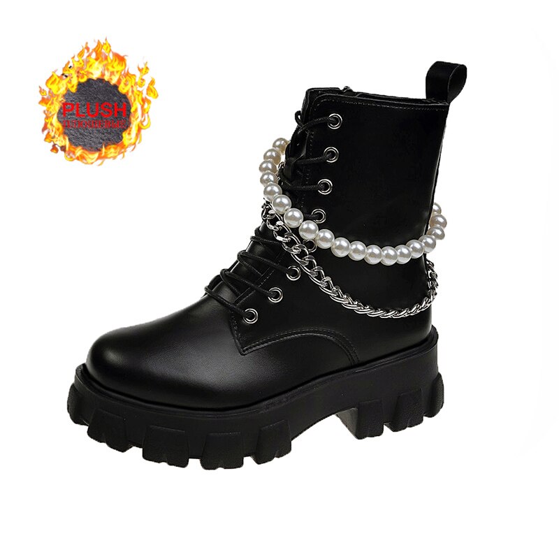 The Black Pearl Platform Boots