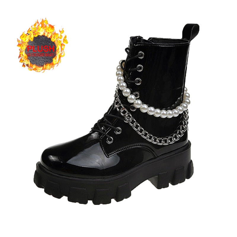 The Black Pearl Platform Boots