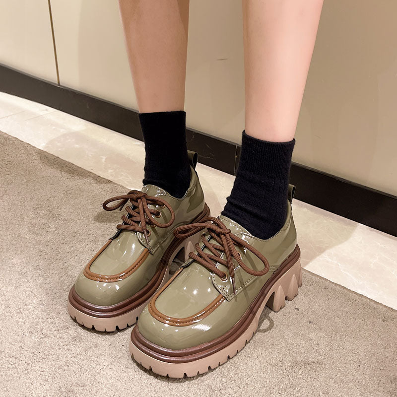 Super Chunky Piping Detail Oxfords