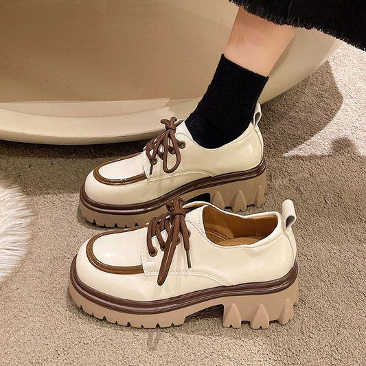 Super Chunky Piping Detail Oxfords