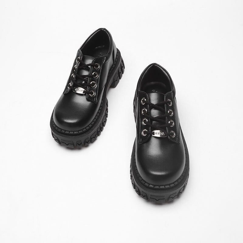 Classic Chunky Heeled Oxford Creepers