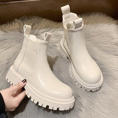Chunky Platform Combat Boots